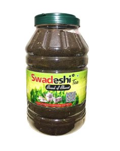 3 Kg Swadeshi Regular Ctc Tea Jar | Swadeshi Tea | Brand Of Bharat | Darjeeling Duars Best Ctc Tea