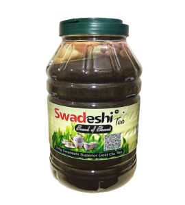 3 Kg Swadeshi Superior Gold Ctc Tea Jar Swadeshi Tea Brand Of Bharat Best Superior Gold Tea Ja
