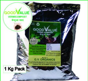 Good Value Vermicompost 1 Kg Pack