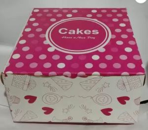 Printed Cake Box