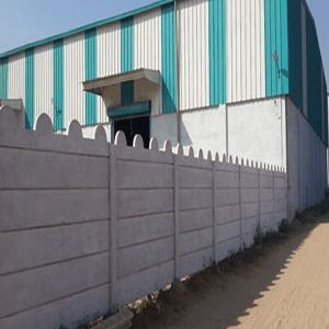 Folding compound wall