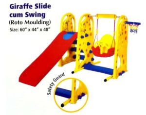 Giraffe Slide with Swing