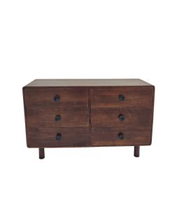 Rectangular Boston Solid Wood Chest Drawer, For Home, Hotels