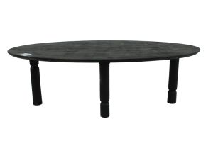 SWE 2045 Raymond Solid Wood Oval Coffee Table
