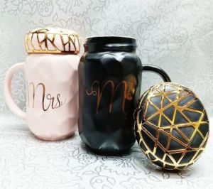 Marble Coffee Cup Set