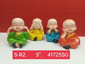 MONK SET OF 4 PCS