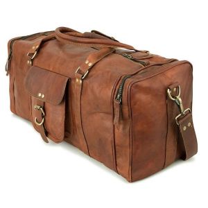 Handmade Genuine Leather Travel Bag