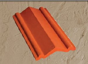 ICDS505 Hill House Clay Decorative Roof Tile