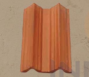 ICDS506 Corrugated M Clay Decorative Roof Tile