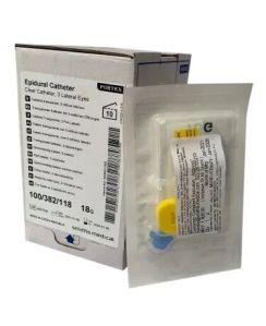Silicone 18g Epidural Plain Catheter