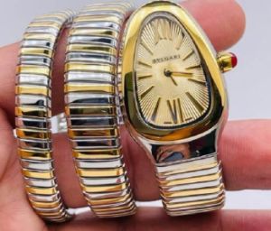 Bvlgari Serpenti Dual Tone Gold Dial Watch