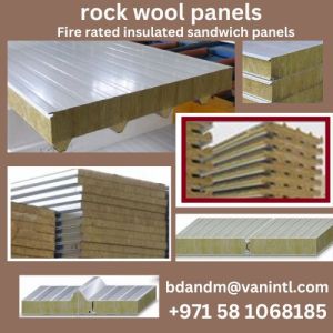 insulated rock wool panels