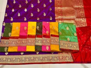 Banarasi Handloom pure silk saree 9