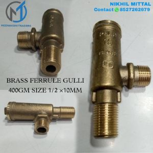15mm x 10mm Brass Forged Adjustable Ferrule