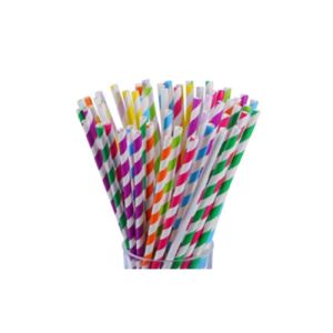 Colored Paper Straw