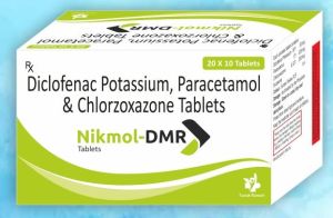 diclofenac potassium paracetamol chlorzoxazone tablet