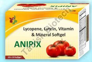 lycopene lutein vitamin mineral softgel tablet