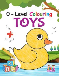 0-level colouring toys book