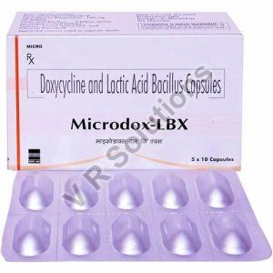 100 Mg Doxycycline &amp; Lactobacillus Capsules
