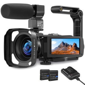 Digital Camera YouTube Vlogging Camera HD 1080P 24MP Video Camcorder 16X Digital Zoom with