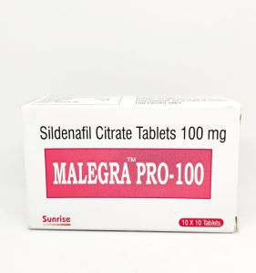 Malegra Pro 100mg Sildenafil Citrate