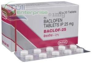 Baclofen 25 Mg Baclof 25 Mg Tablet