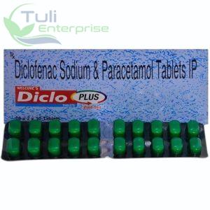 Diclo-plus Paracetamol  Diclofenac Sodium