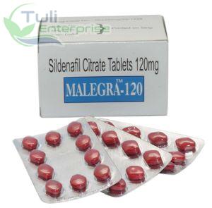 Malegra 120 mg Sildenafil tablet