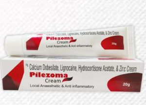 calcium dobesilate lignocaine hydrocortisone acetate zinc cream
