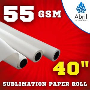 40" 55 GSM Sublimation Heat Transfer Paper Roll