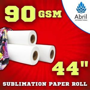44" 90 GSM Sublimation Heat Transfer Paper Roll