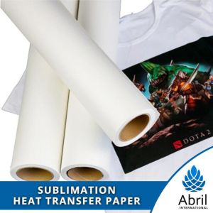 SUBLIMATION  HEAT TRANSFER PAPER ROLL FOR  DIGITAL  PRINTING