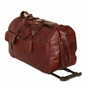 Unisex Leather Luggage Bag