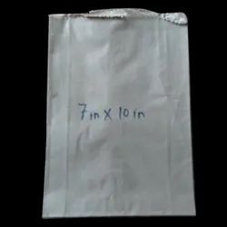 7 X 10 Inch White Kraft Paper Bag