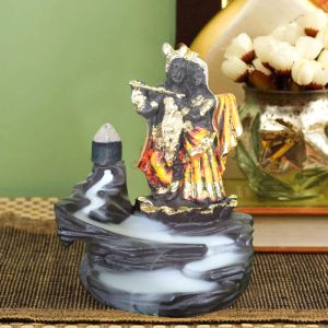 Radha Krishna Back Flow Smoke Fountain