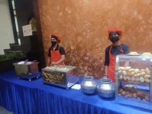 Hotel catering services