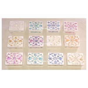 Marble Inlay Boxes