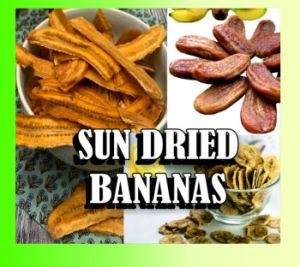 sun dried bananas