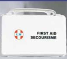 10 Unit Industrial First Aid Kit