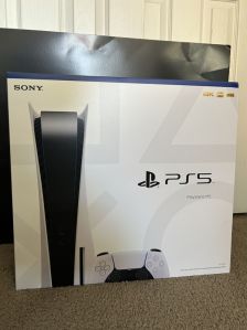 Sony PlayStation 5 PS5 Console Disk Blue Ray Edition
