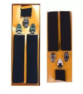 Opulent Adjustable Elastic Y Back Style Suspenders for Men and Women