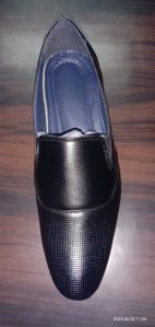 Mens Black Simple Belly Shoes