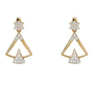 N-16ER Diamond Earrings