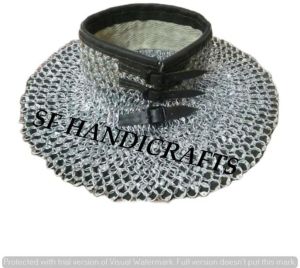 Chain Mail Riveted Gorget New