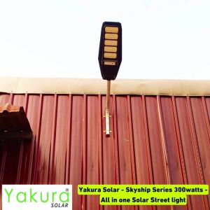 Skyship 200Watts - All in one Solar Street Light - Yakura Solar