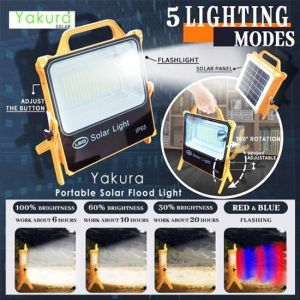 Yakura Solar - 200W Portable Solar Light