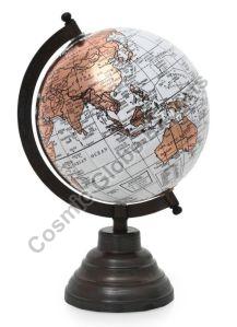 8 Inch Antique Educational World Globe
