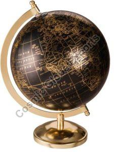 8 Inch Decorative Globe With Metal Stand