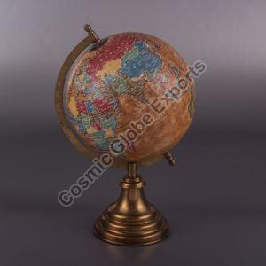 8 Inch Handmade Decorative World Map Globe
