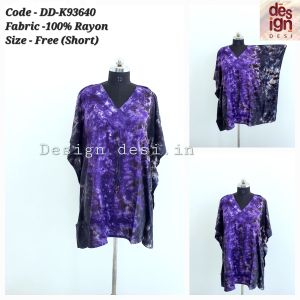 Tie-Dye Radiant Kaftan (Rayon)